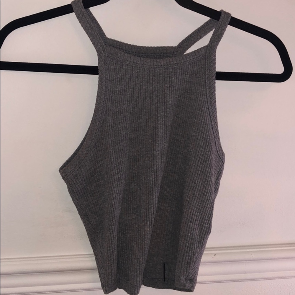 Gray Abercrombie tank-top